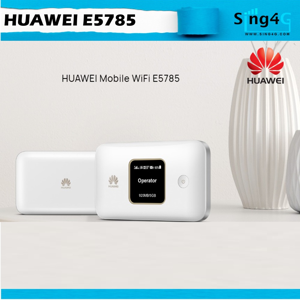 Huawei E5785 4G 300Mbps Mifi 12hr Portable Hotspot 4G Mobile WiFi