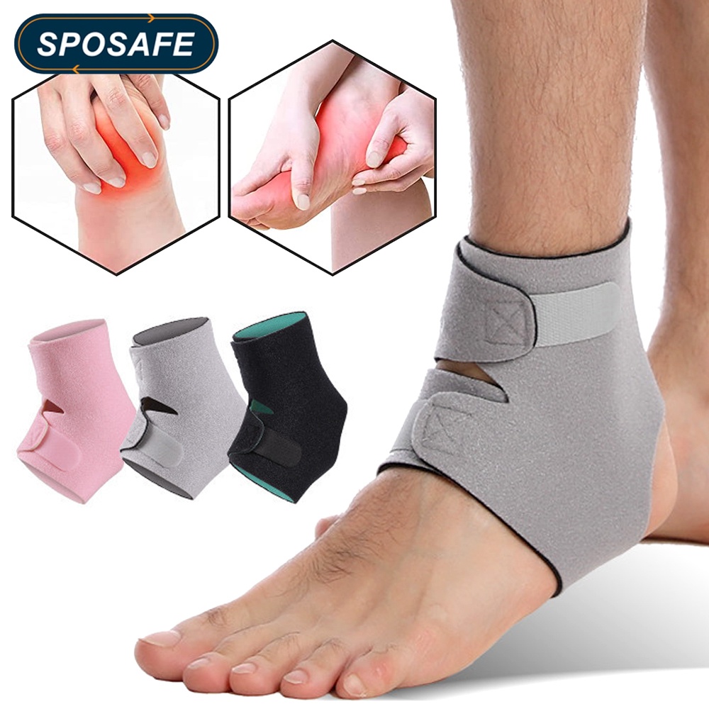 SPOSAFE 1PCS ajustable ankle strap with double strap average size ankle