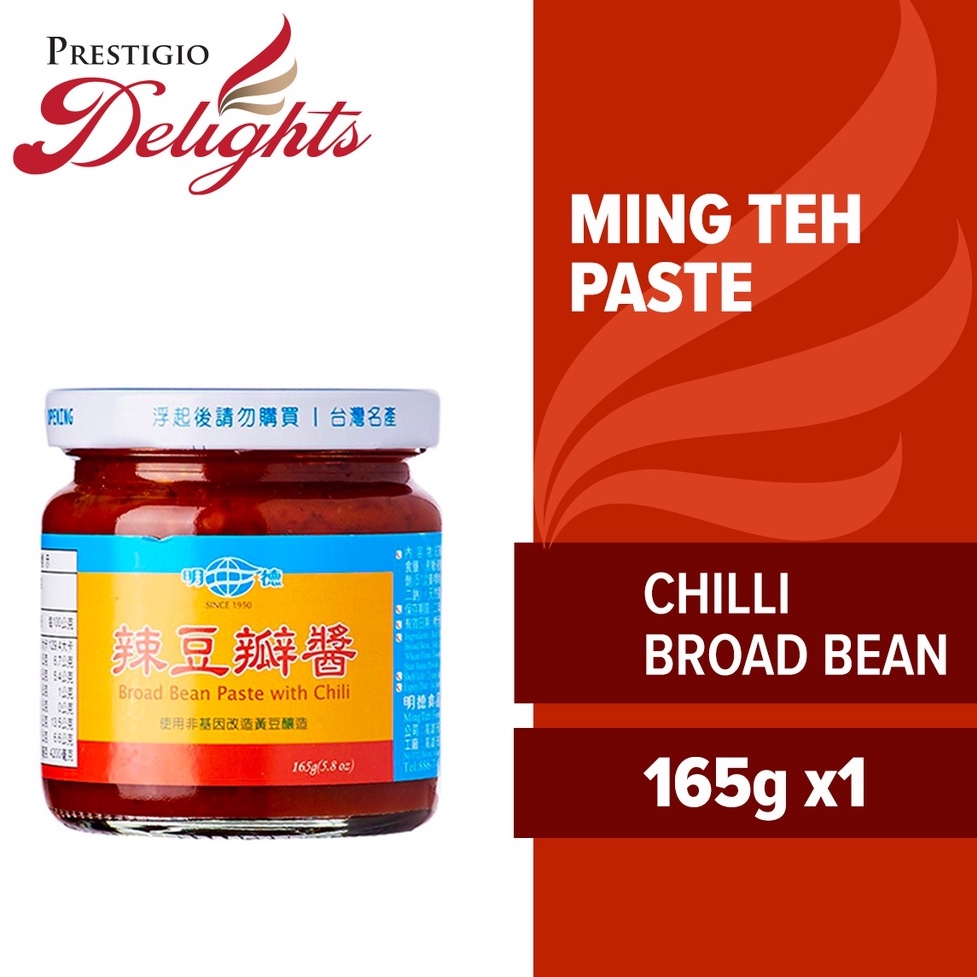 Ming Teh Chilli Broad bean Paste 165g Shopee Singapore
