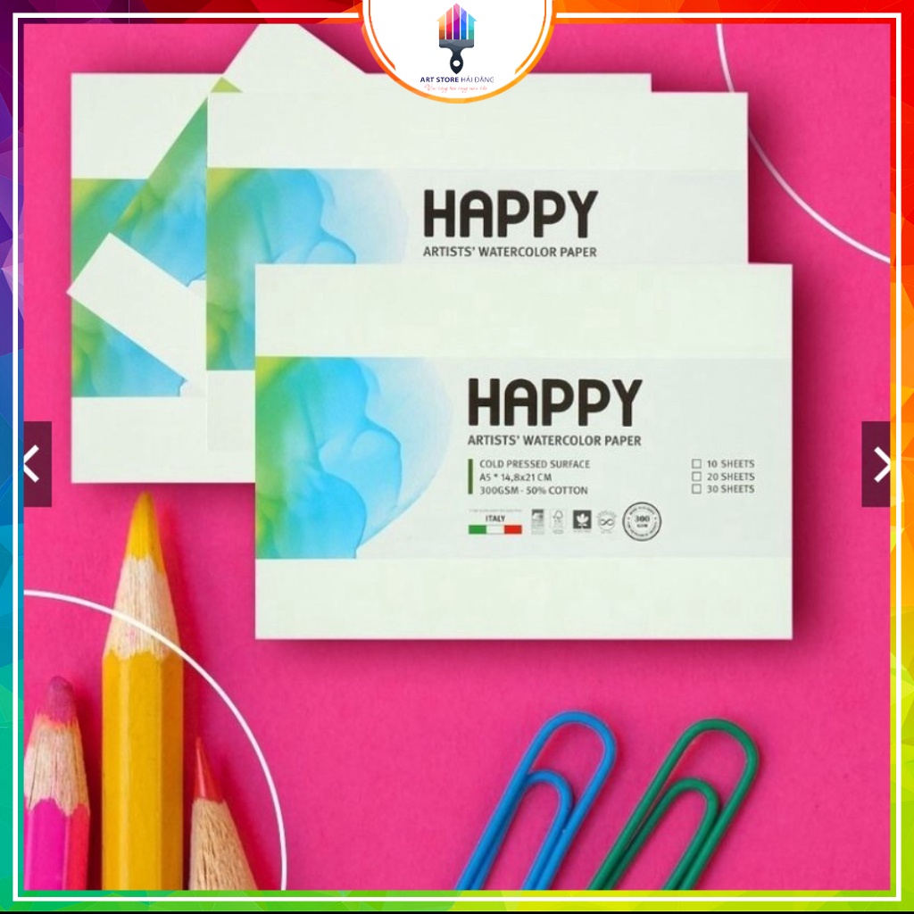Happy Paper A4;A5(300gms) | Shopee Singapore