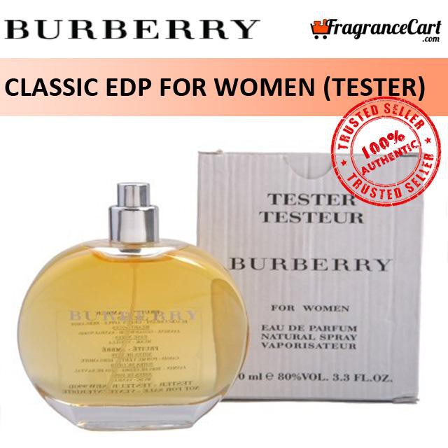 Burberry orders classic tester