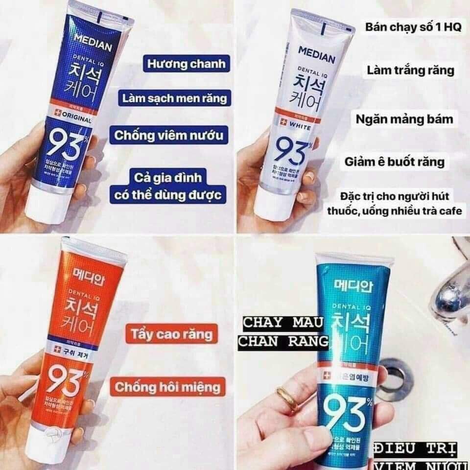 Median Korean Toothpaste 4 Colors | Shopee Singapore