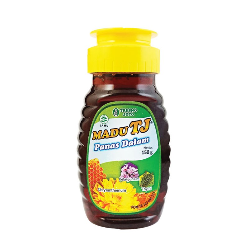 Madu TJ Panas Dalam 150g / Panas dalam sariawan / melegakan tenggorokan / bibir pecah kering /herbal - Gambar 3