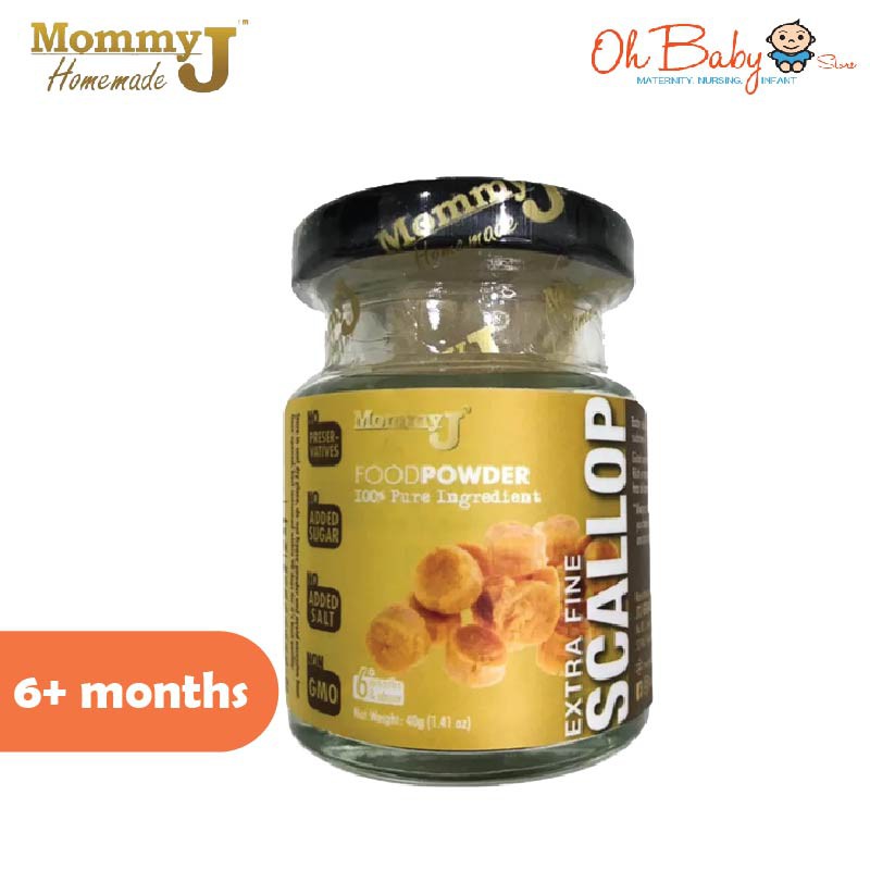 MommyJ Extra Fine Premium Scallop Powder for Baby 6m+ (40g) | Shopee ...