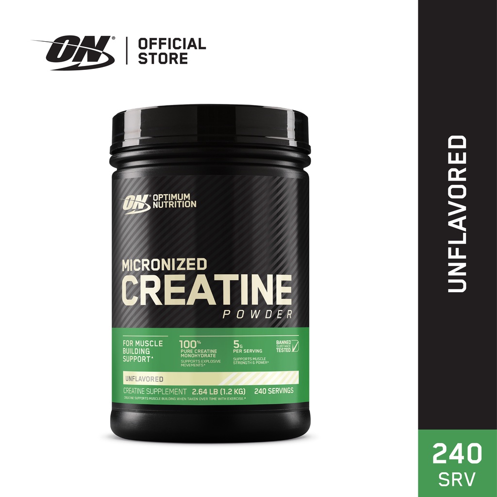 Optimum Nutrition Micronized Creatine Powder Recovery and Muscle Growth ...