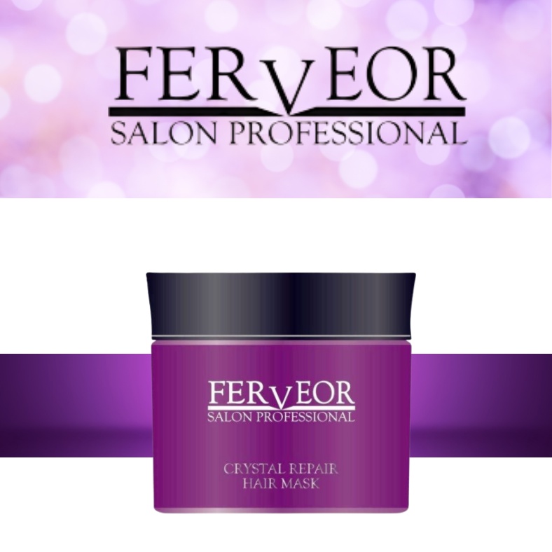 FERVEOR Crystal Repair Hair Mask 300ml x Made in Korea x Expiry 15.06.