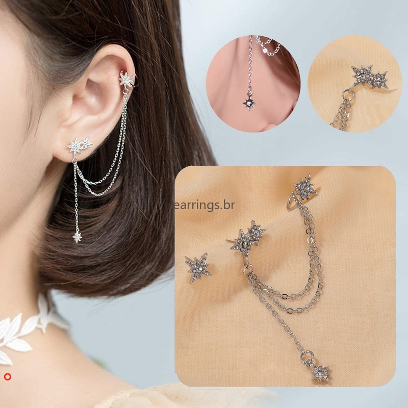 Cartilage hanging clearance earring