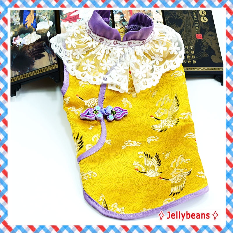 Dog clothes Chinese New Year Cat clothes CNY pet clothes Chinese style dog Tang suit Dog