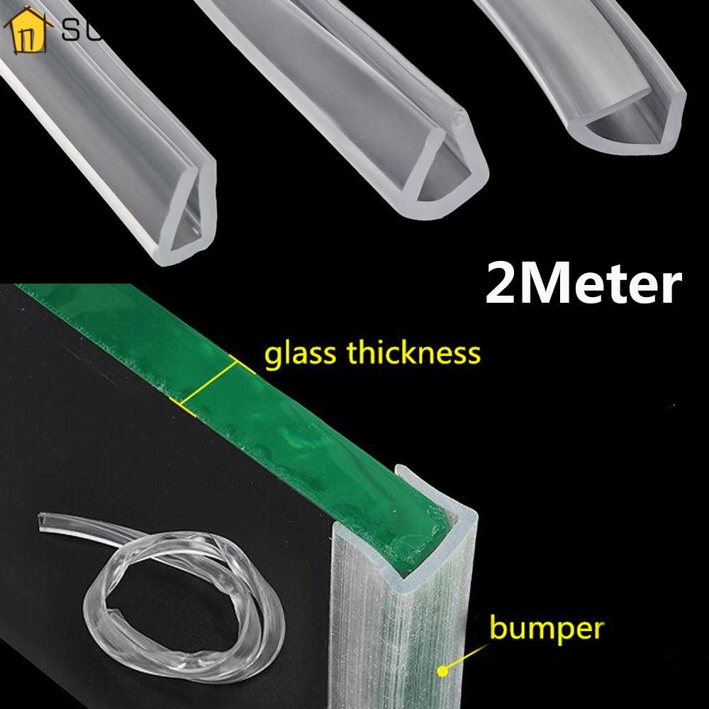 SUER 2 meters Useful Edge Guard Strip Multiple Size Glass Protector ...