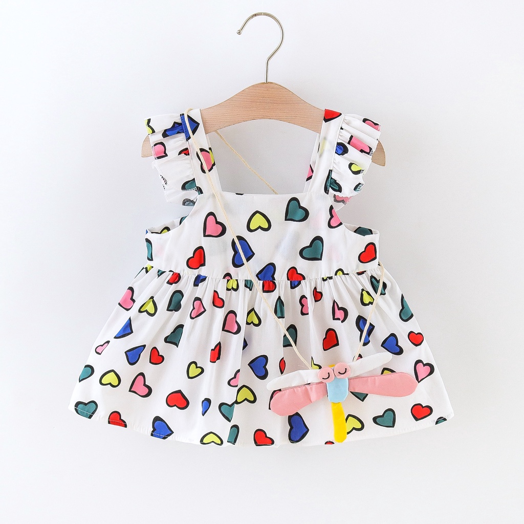 [Spot] Children's clothing 2022 summer new baby toddler skirt to send