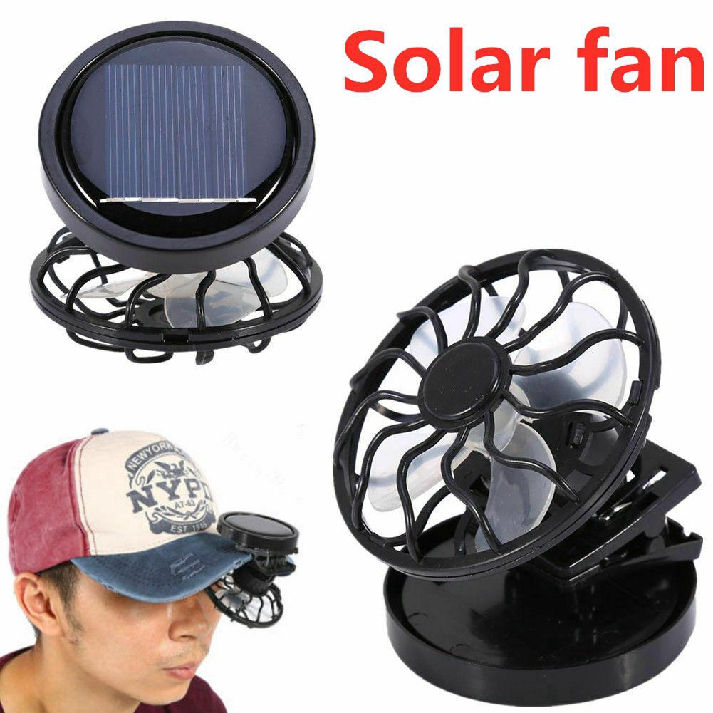 Solar Powered Fan Cap, Hat, Unique Gadget, Summer Special