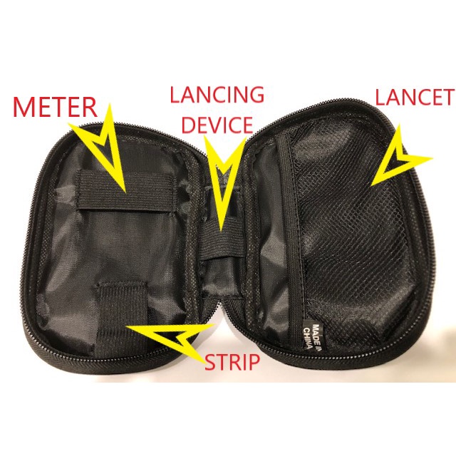 Quality Glucose Meter Case / Glucometer Storage Pouch | Shopee Singapore