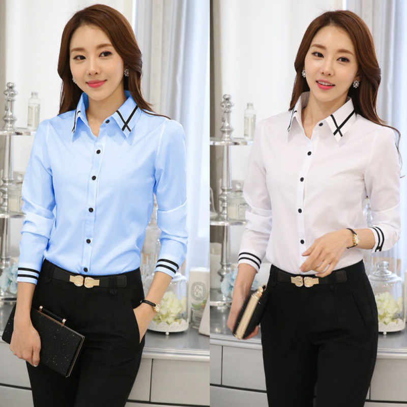 Office wear outlet shirts for ladies