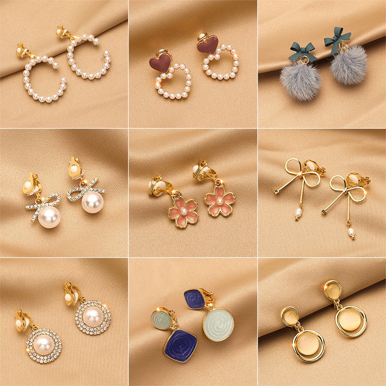 Cute hot sale hypoallergenic earrings