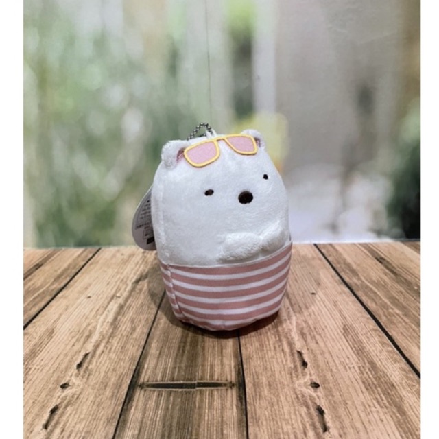 sumikko gurashi sumiko shirokuma/shirokuma plush keychain/shirokuma/shirokuma sumikko gurashi - Gambar 2