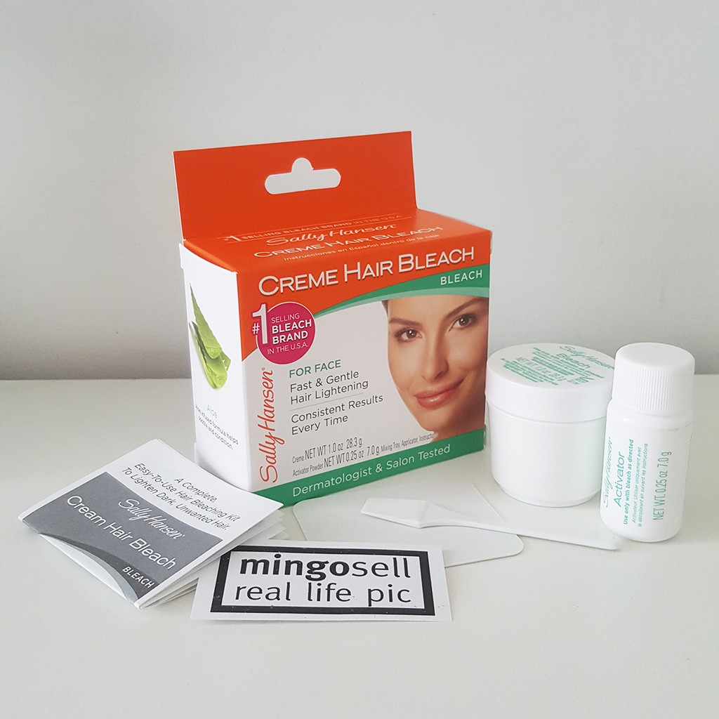 U.S.A Sally Hansen Creme Hair Bleach *For Eyebrows Face *Eyebrow