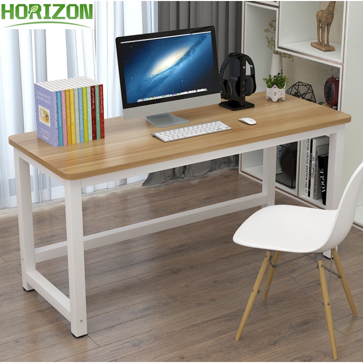 Study Desk Computer table Office table Study table with round corners and cross girder 2 sizes in stock