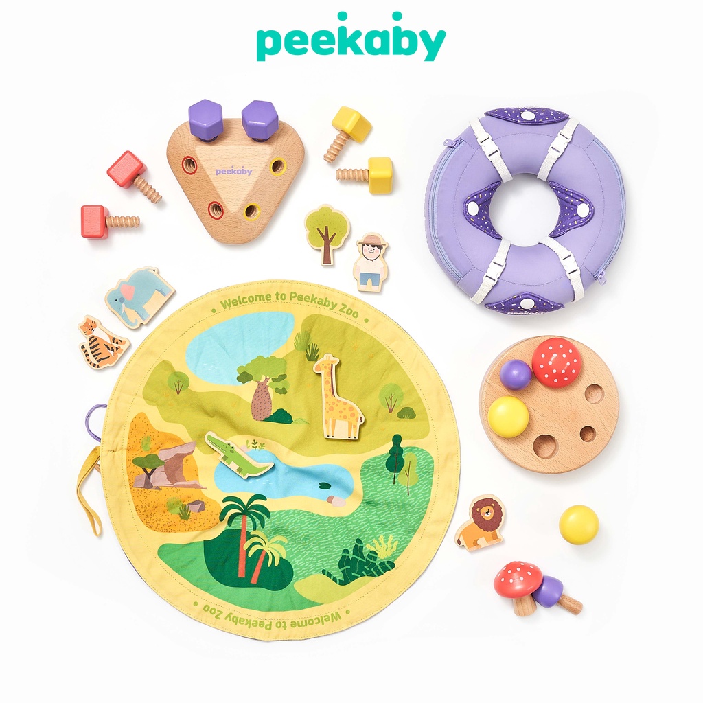 [Peekaby] 2122 Months Stagebased Baby Toys for Brain Development
