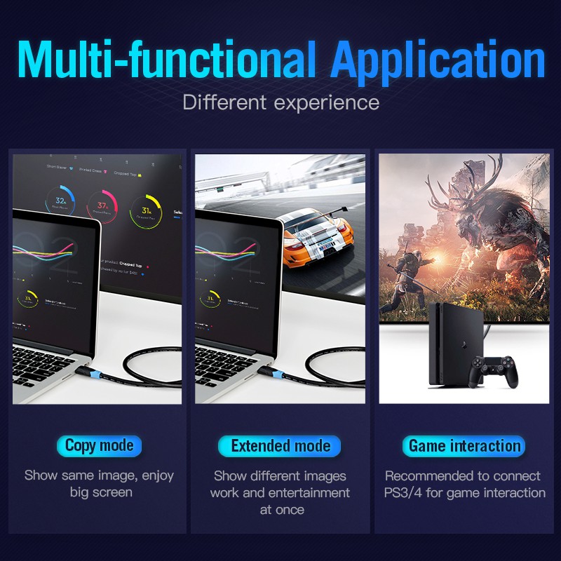 Vention AAG Kabel HDMi Male to Male Ukuran 5m - Gambar 4