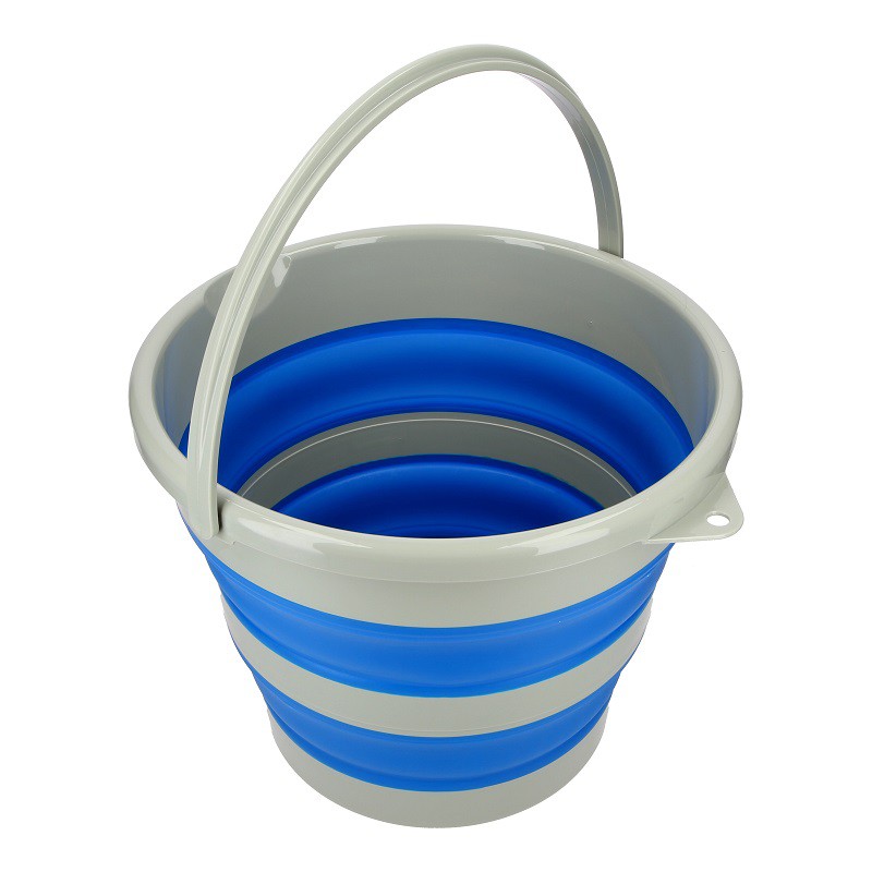 Flexus 15Litres Foldable Pail (Blue) Shopee Singapore