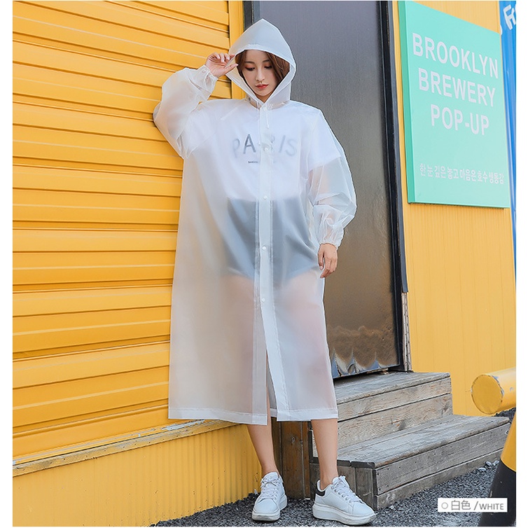 White raincoats deals