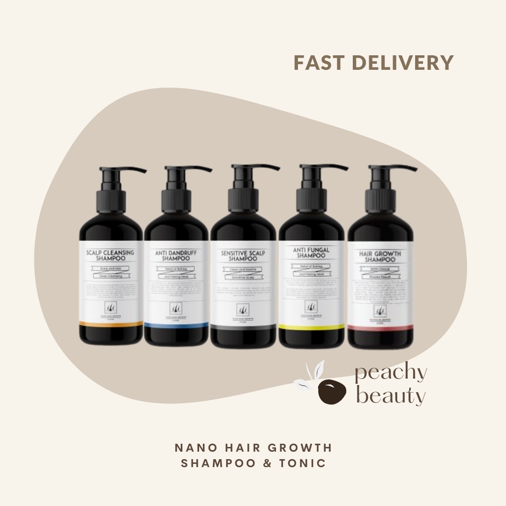 NANO HAIR GROWTH CLINIC SHAMPOO TONIC / HAIR GROWTH / SCALP CLEANSING