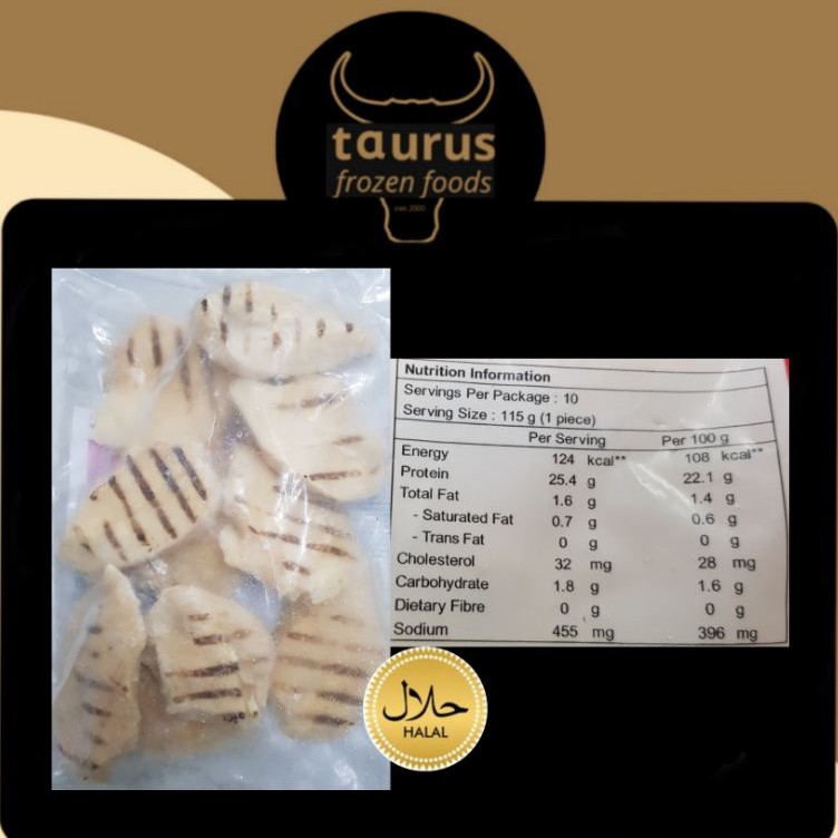 [Taurus] Skinless Chicken Breast Fillet (Ready-To-Eat) Halal | Shopee ...