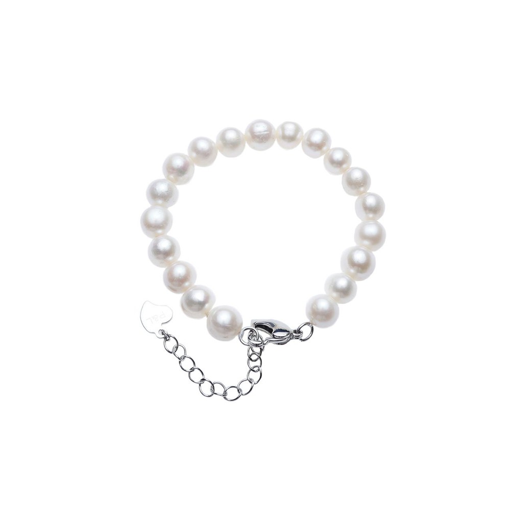 White hot sale pearl bracelet