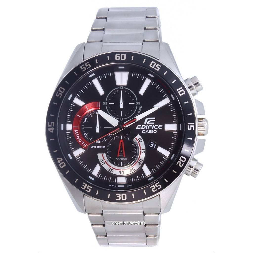 Casio Edifice Chronograph Analog Quartz EFV-620D-1A4V EFV620D-1A4 100M ...