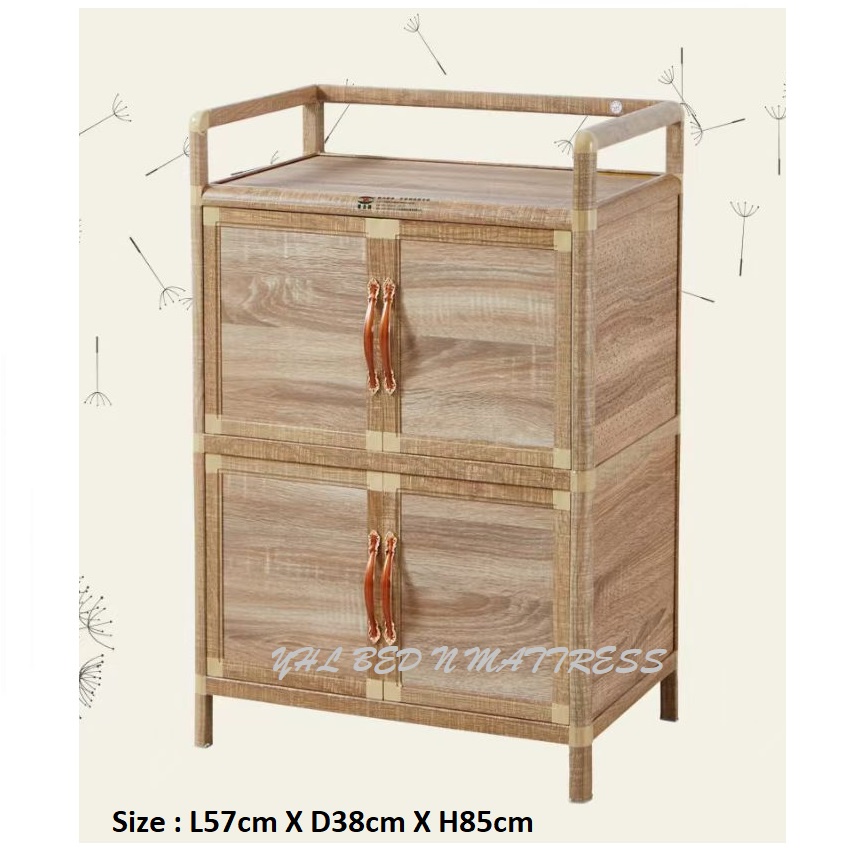 YHL Aluminium / Multi-Purpose Storage Rack With Tampered Glass Top ...