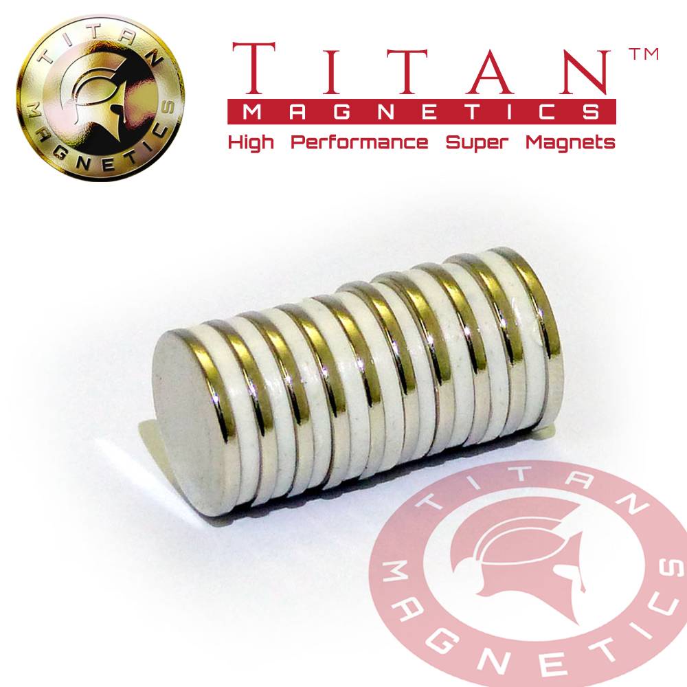 Disc Neodymium Magnets 15mm dia x 1.5mm 10pcs/pack Singapore Super Strong  Rare Earth Magnets | Shopee Singapore