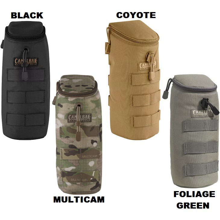 CAMELBAK BOTTLE POUCH - BLACK, COYOTE, FOLIAGE GREEN, MULTICAM