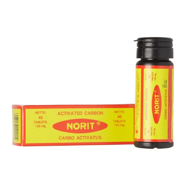 Norit Cap Elang tube isi 40 tablet / Diare / Keracunan Makanan / Jamu / herbal / sakit perut - Gambar 2