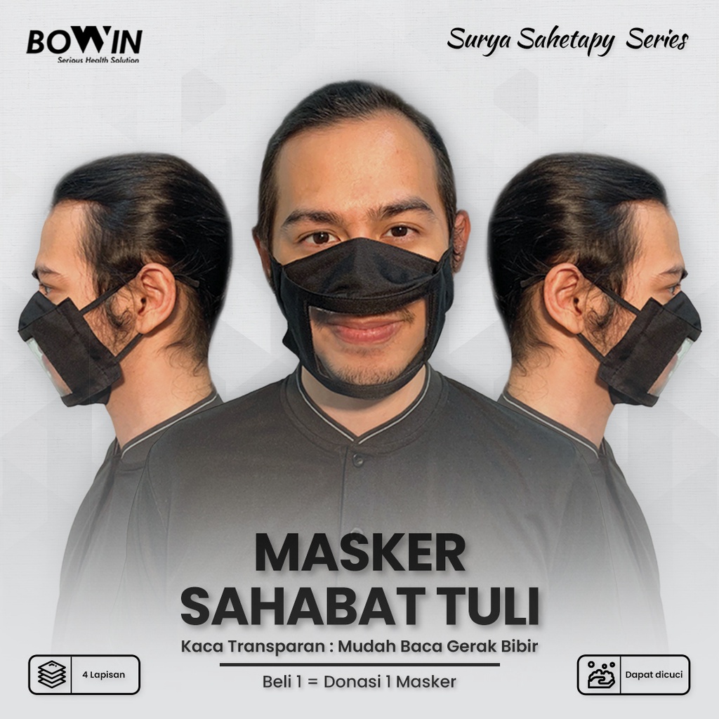 Bowin Bomber Mask SPECIAL EDITION (4-Ply Mask Cloth Mask/) | Shopee ...