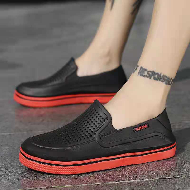 Mens hot sale crocs loafers