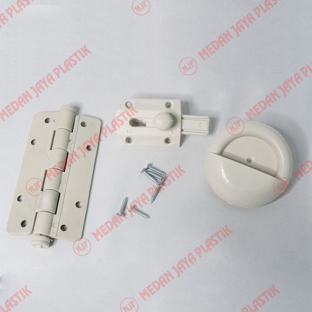 PVC Bathroom Door Accessories (PVC Latch, PVC Door Handle & PVC Door ...