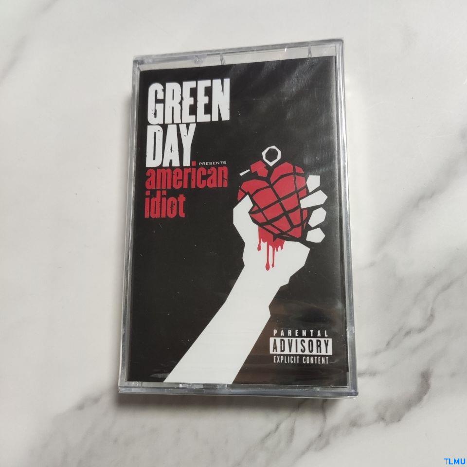 Z04 磁带 英文歌 摇滚歌曲 Green Day American Ldiot 随身听卡带 Brand New Sealed 