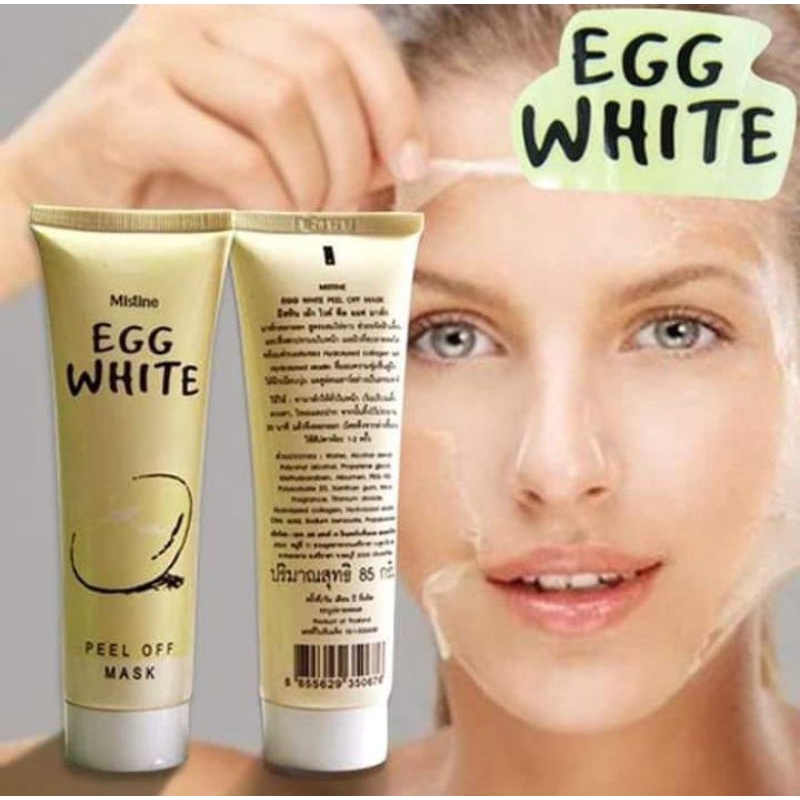 PUTIH Hanasui EGG WHITE / HANASUI EGG WHITE Mask Shopee Singapore