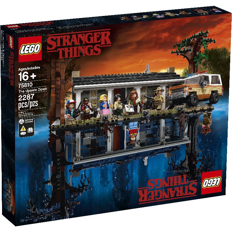 Lego 75810 The upside down Netflix stranger things Demogorgon Mike Dustin Lucas will eleven Chief Jim Joyce Shopee Singapore