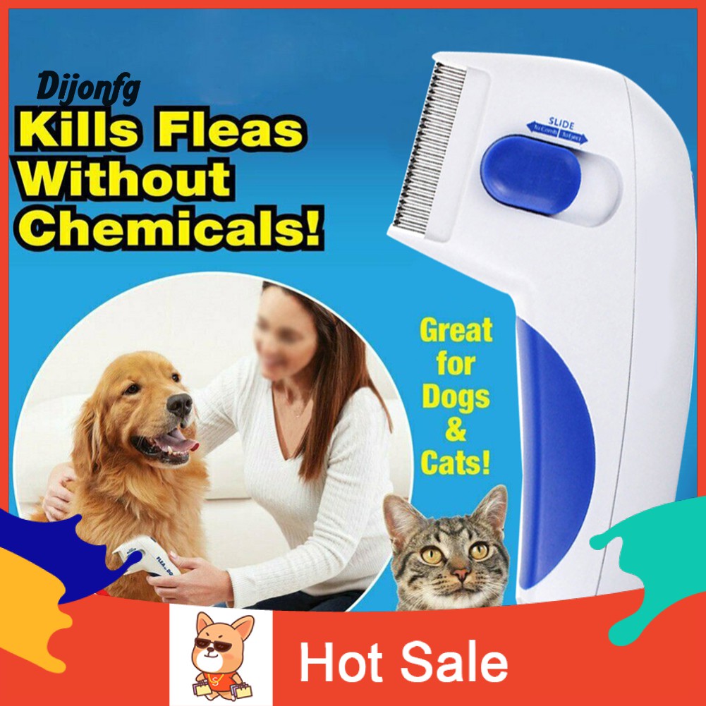 Electric flea 2025 comb for pets