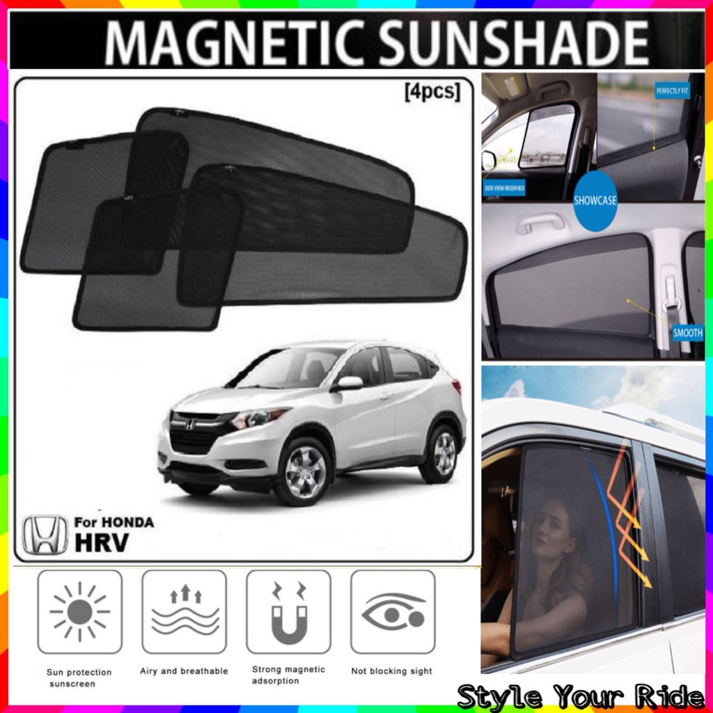 Sun Shade Honda HRV (4pcs) Shopee Singapore