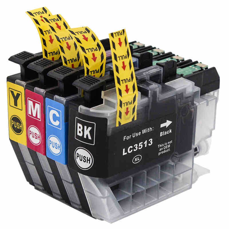 Compatible Brother LC3511/LC3513/LC-3511/LC-3513/LC3511XL/LC3513XL/LC ...