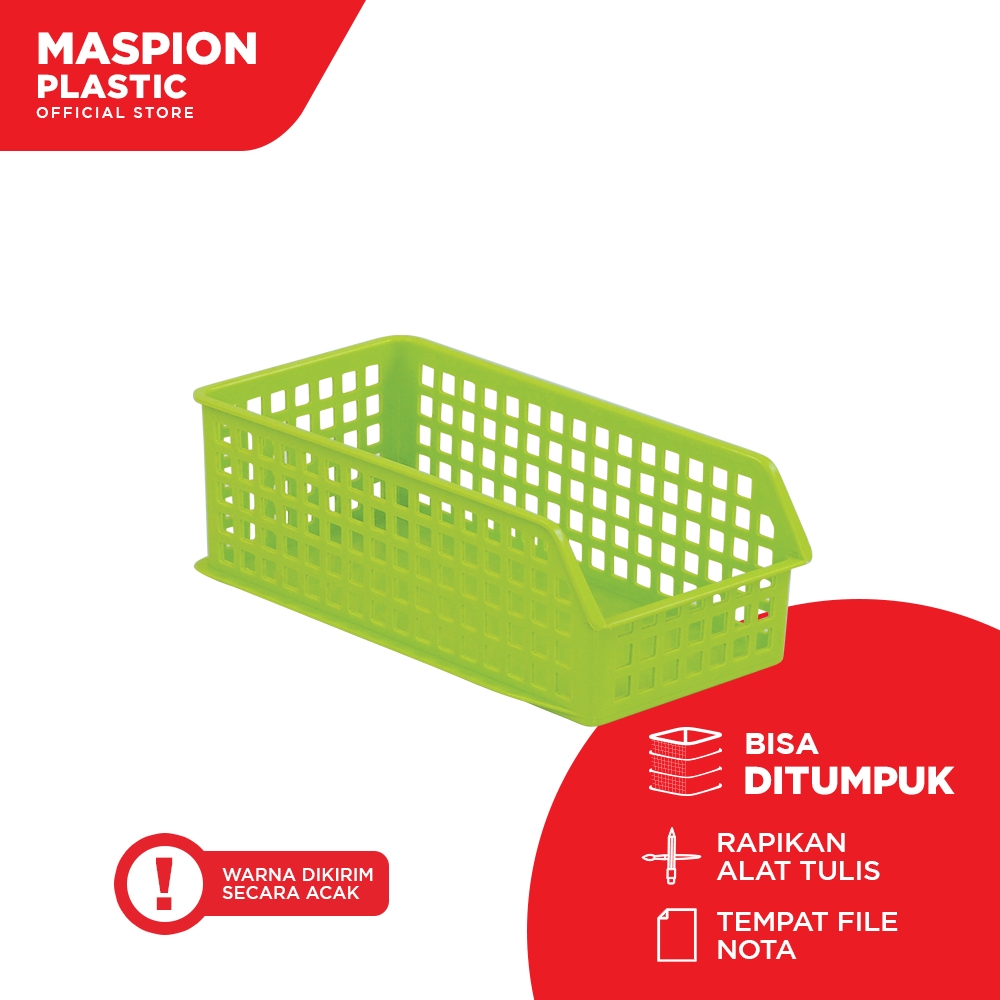 Maspion Keranjang Plastik Serbaguna Active Basket Small - Gambar 2