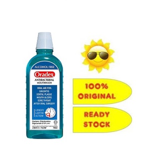 Oradex Antibacterial Mouthwash (750ml) | Shopee Singapore