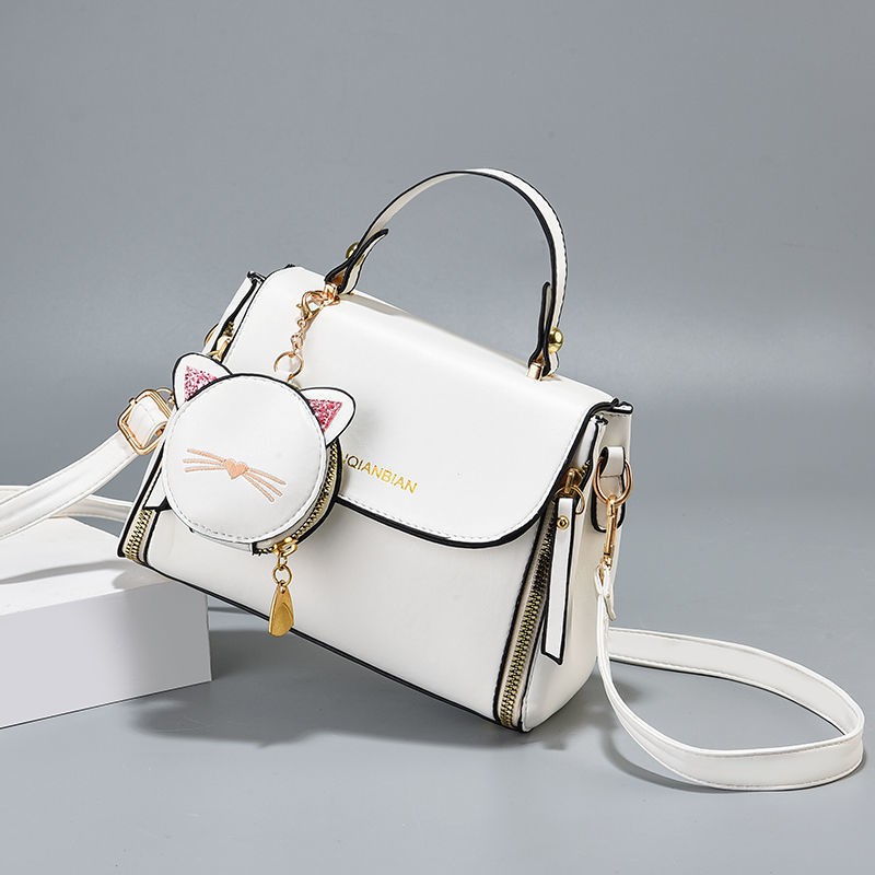 137-Women's Bags Top Handles sling shoulder fashion lady hand shopping messengerl black bag