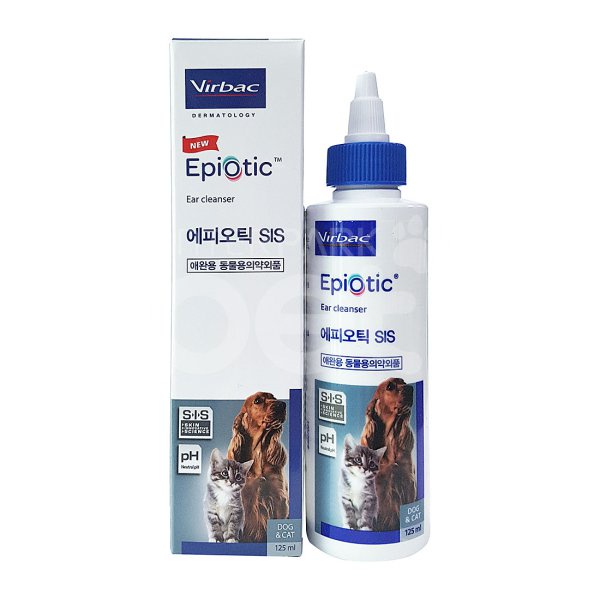 Virbac EpiOtic SIS Ear Cleaner 125ml for Dogs and Cats Shopee Singapore