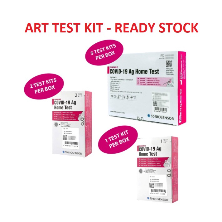 Bulk Quantity ART Test Kit SD BIOSENSOR Standard Q Covid19 Antigen