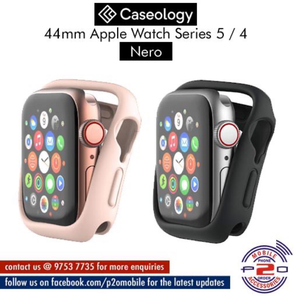 Caseology nero 2025 apple watch