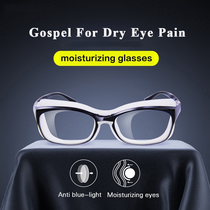 Moisture Chamber Glasses Anti Blue-light Goggles Moisturizing Glasses ...