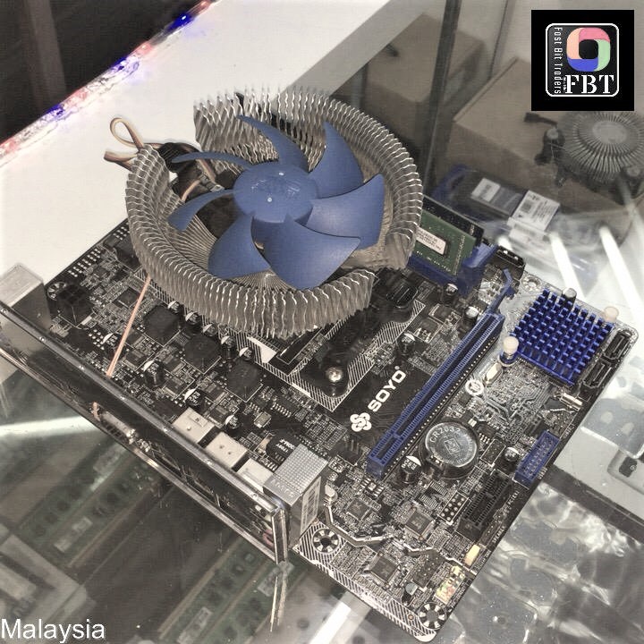 Motherboard with AMD A8 Pro 7600b 10 Compute Cores (4C+6G) | Shopee ...